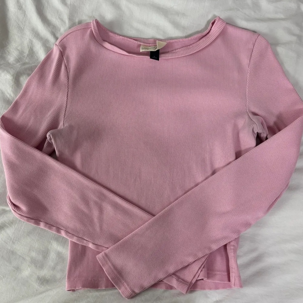 Pink Long Sleeve Tee (S)
